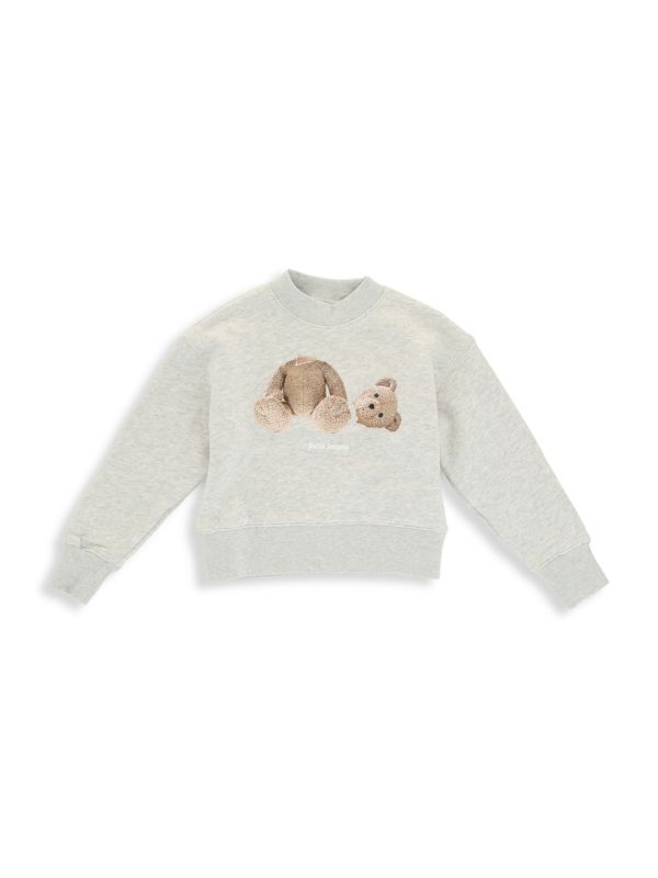 Palm Angels Little Boy's & Boy's Bear Graphic Sweatshirt